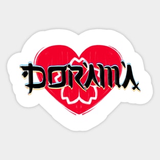 I love dorama Sticker